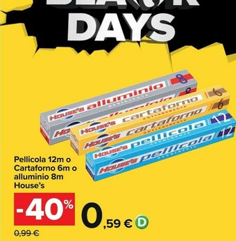 Carrefour Accessori per la casa offerta