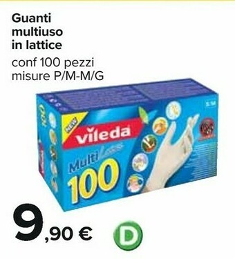 Carrefour Guanti in lattice offerta