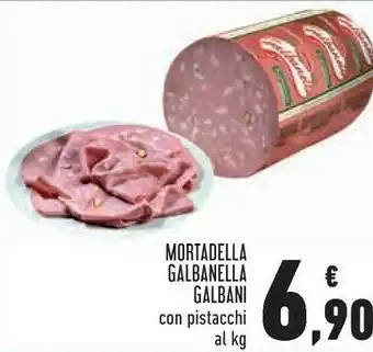 Mortadella galbanella con pistacchi