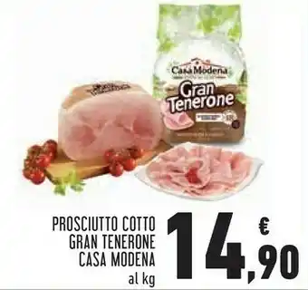 Conad Margherita Prosciutto cotto gran tenerone offerta