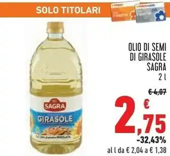 Conad Margherita Olio di semi offerta