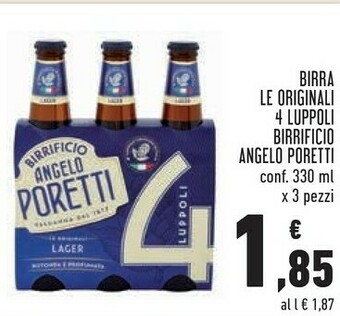 Conad Margherita Birra offerta
