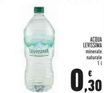Conad Margherita Acqua naturale 1000 g(ml) offerta