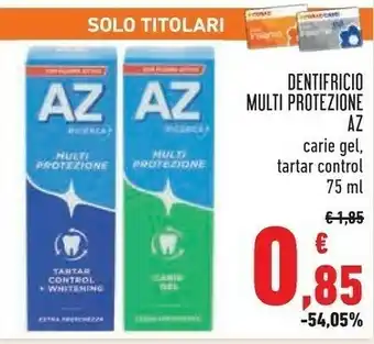 Conad Margherita Dentifricio multi protezione offerta