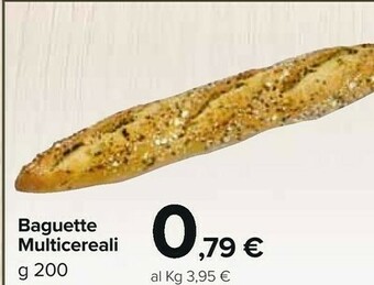 Carrefour Market Baguette multicereali 200 g offerta