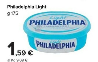 Carrefour Market Philadelphia senza lattosio 175 g(ml) offerta