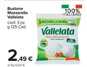 Carrefour Market Mozzarella biologica 100 g(ml) offerta