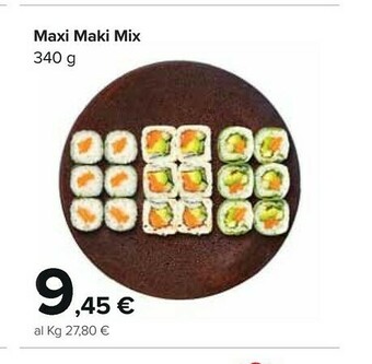 Carrefour Market Maxi maki mix 340 g offerta