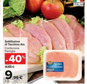 Carrefour Market Sottilissime di tacchino offerta
