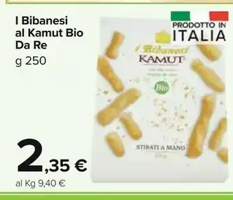 Carrefour Market I bibanesi kamut biologici 250 g(ml) offerta