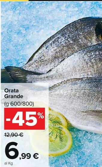 Carrefour Market Orata grande offerta