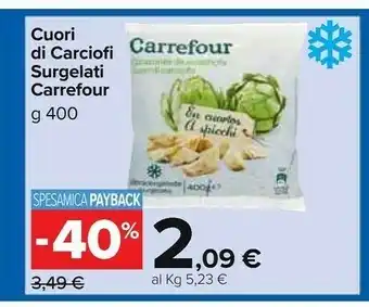 Carrefour Market Cuori di carciofi offerta