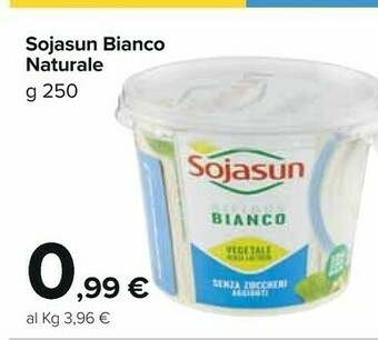 Carrefour Market Bifidus bianco naturale 250 g(ml) offerta