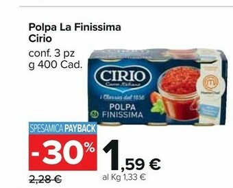 Carrefour Market La finissima polpa offerta