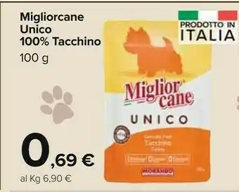 Migliorcane unico 100% tacchino