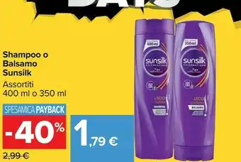 Carrefour Market Shampoo 400 ml offerta