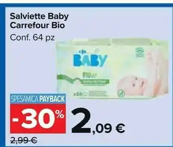 Carrefour Market Salviette baby offerta