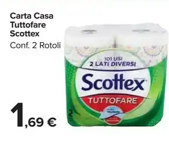 Carrefour Market Carta casa tuttofare offerta