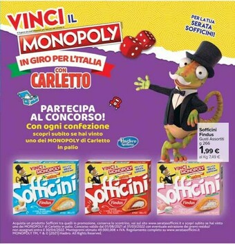 Carrefour Market Sofficini spinaci mozzarella 266 g(ml) offerta