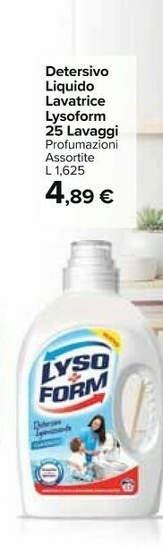 Carrefour Market Detersivo lavatrice offerta