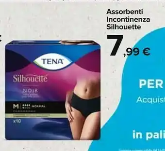 Carrefour Market Assorbenti incontinenza silhouette offerta