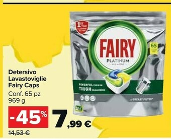 Carrefour Market Detersivo lavastoviglie caps offerta