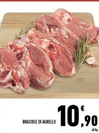 Conad City Braciole di agnello offerta
