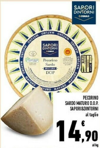 Sapori & dintorni conad pecorino sardo maturo dop