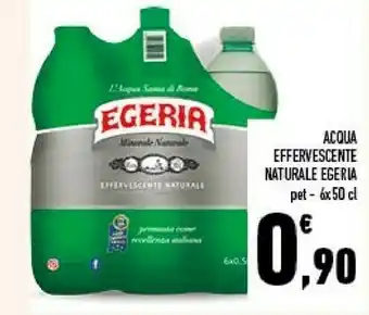 Conad City Acqua minerale naturale effervescente naturale offerta