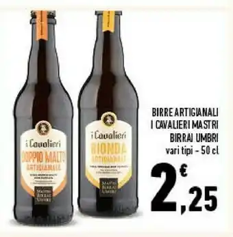 Birrai umbri birre artigianali i cavalieri mastri