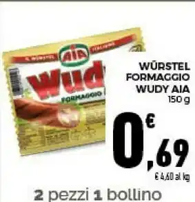 Conad City Wudy formaggio 150 g(ml) offerta