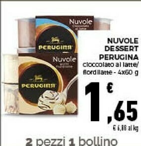 Conad City Nuvole cioccolato al latte 240 g(ml) offerta