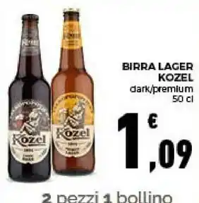Conad City Kozel birra lager dark offerta