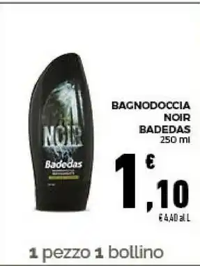 Conad City Bagnodoccia noir 250 ml offerta