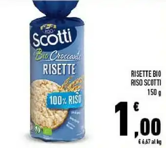 Conad Riso scotti - risette bio offerta