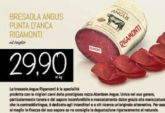 Conad Bresaola punta d'anca offerta