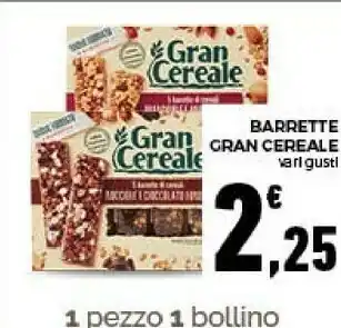 Conad Gran cerale barrette offerta