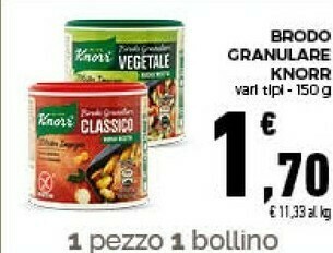 Conad Brodo granulare offerta