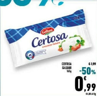 Conad Superstore Certosa 165 g(ml) offerta