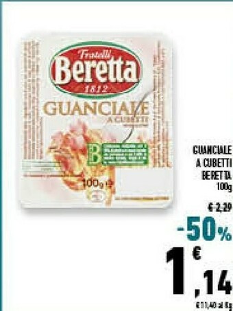 Conad Superstore Guanciale a cubetti 100 g(ml) offerta