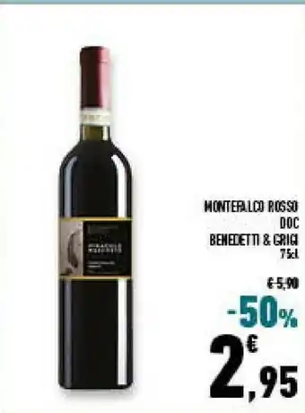 Conad Superstore Montefalco rosso doc offerta
