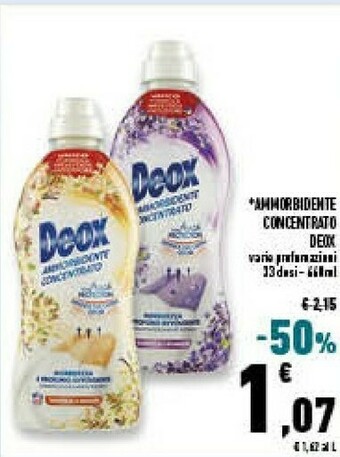 Conad Superstore Deox ammorbidente concentrato offerta