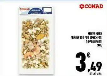 Conad Superstore Conad misto mare preparato per spaghetti offerta