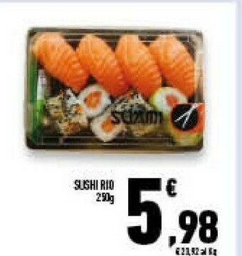 Conad Superstore Sushi rio offerta