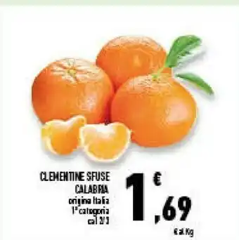 Conad Superstore Clementine sfuse calabria offerta