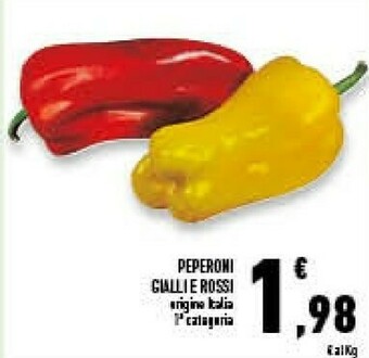 Conad Superstore Peperoni gialli e rossi offerta