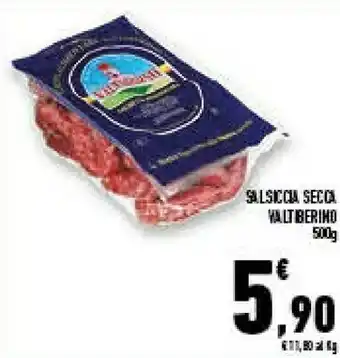 Selezione valtiberino salsiccia secca