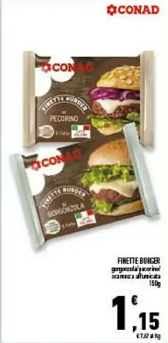 Conad Superstore Fimette burger offerta