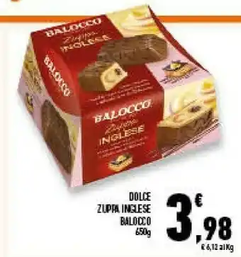 Conad Superstore Zuppa inglese crema pasticcera, cioccolato al latte e fondente 650 g(ml) offerta