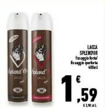 Conad Superstore Splend'or lacca offerta